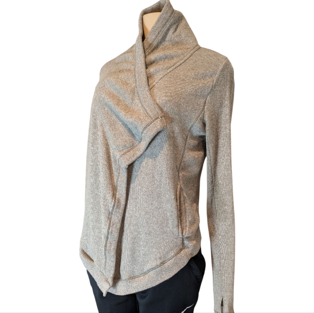 VSX Sport Victoria's Secret Knit Butterfly Cardigan Heather Gray Women's S
